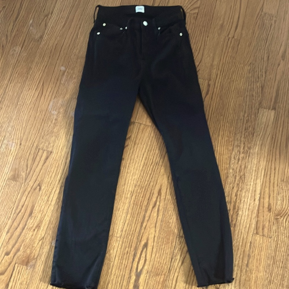 Black Edwin jeans 
Raw hem
Size 24
Excellent condition